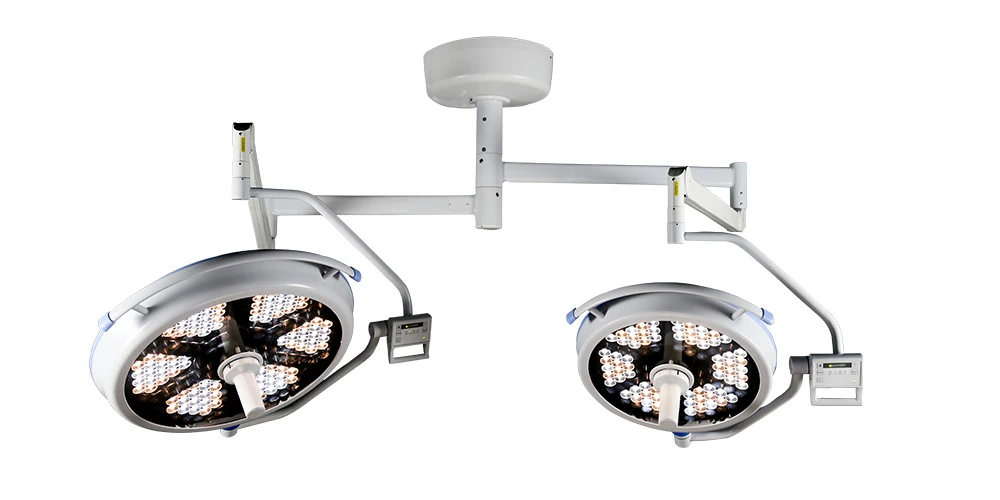 Double Light Configuration for Veterinary Surgery Double Light Configuration for Veterinary Surgery